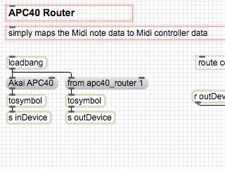 telematique akai apc40 router